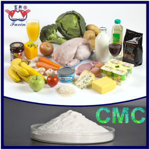 Witte CMC Cellulose Gumpoeder Carboxymethylcellulose Natrium