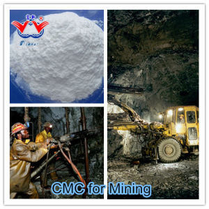 Oplosbaar natriumcarboxymethylcellulose CMC oliebooringsgraad antizout